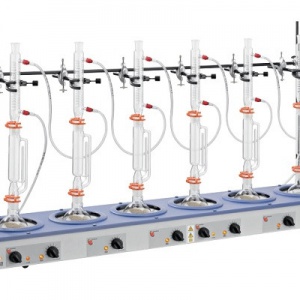 Bếp Đun Bình Cầu 6 Chỗ Có Khuấy Từ Electrothermal, EMEA61000/CE